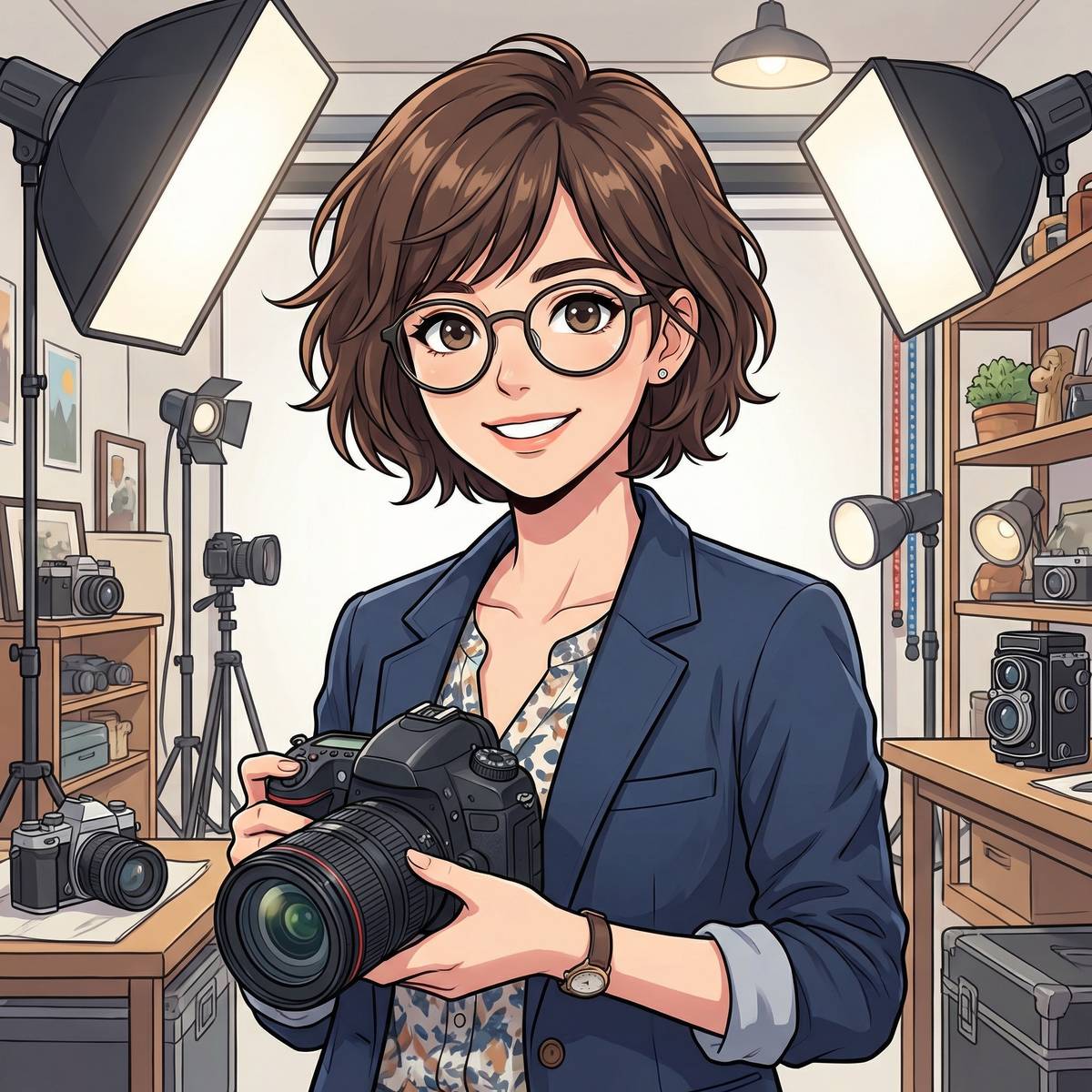 蜜芽动漫摄影师林雪薇