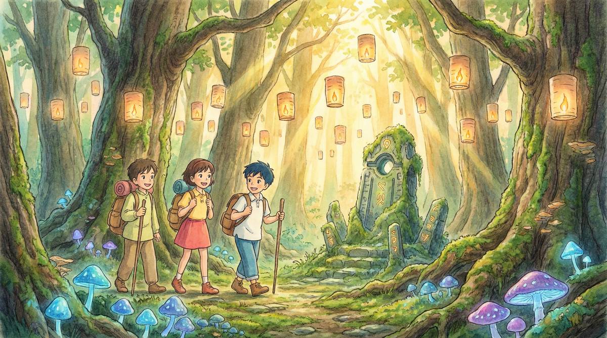 蜜芽动漫教程-森灵秘境